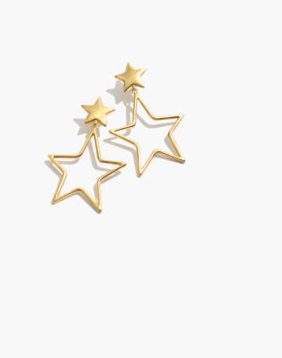 Big Star Drop Earrings