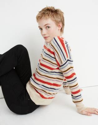 madewell cashmere sweatshirt