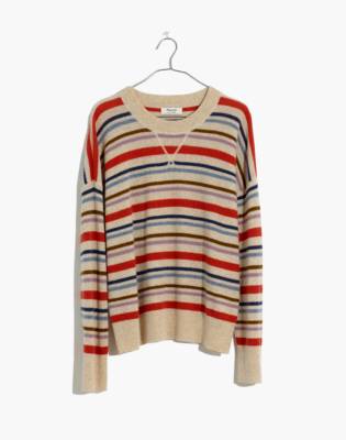 madewell cashmere sweatshirt