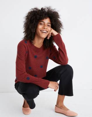 madewell cashmere sweatshirt