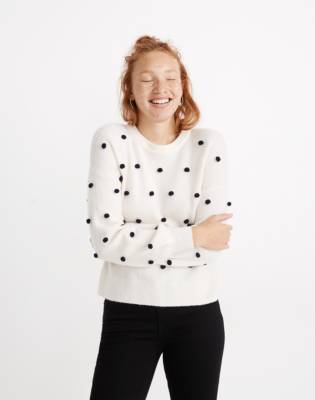 madewell bobble sweater