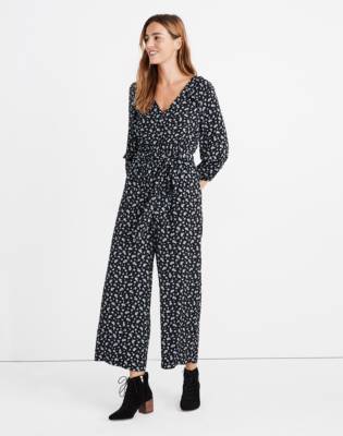 madewell ruffle jumpsuit