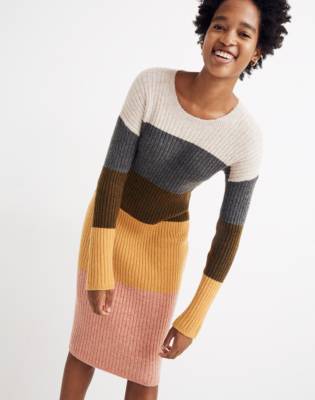 madewell sweater dress