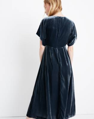 madewell velvet dress