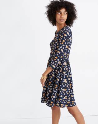 madewell silk dress