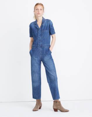 madewell chambray jumpsuit