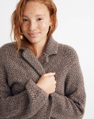 madewell sweater coat