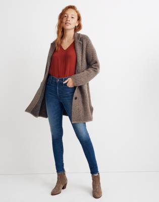 madewell sweater coat