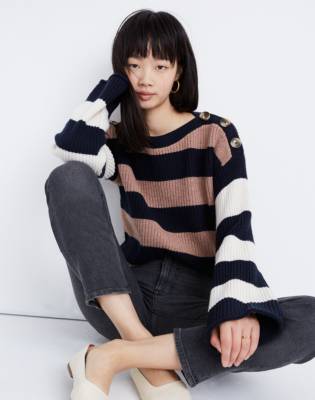 madewell boatneck sweater dress