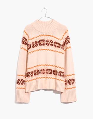 madewell fair isle sweater