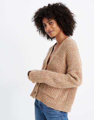 madewell wool cardigan
