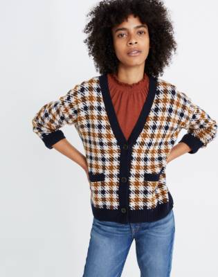 madewell shrunken cardigan