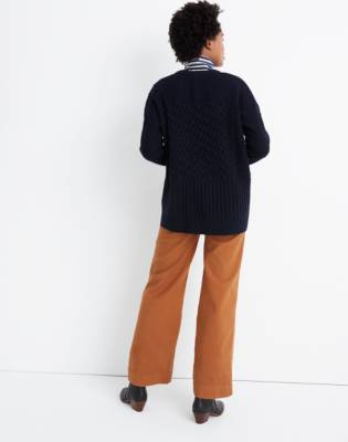 cable knit tunic