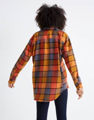 Flannel Sunday Shirt in Emmy Plaid