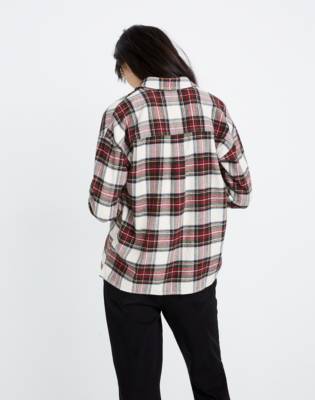 plaid flannel shirt jacket