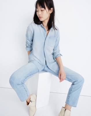 madewell jean shirt