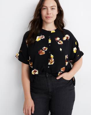 madewell flower sweatshirt