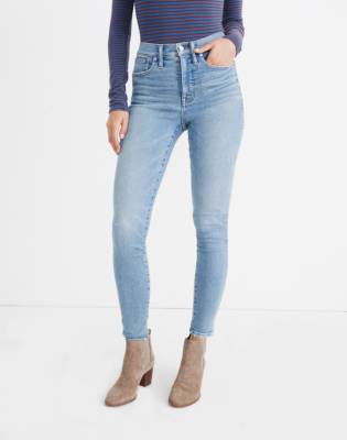 madewell light wash jeans