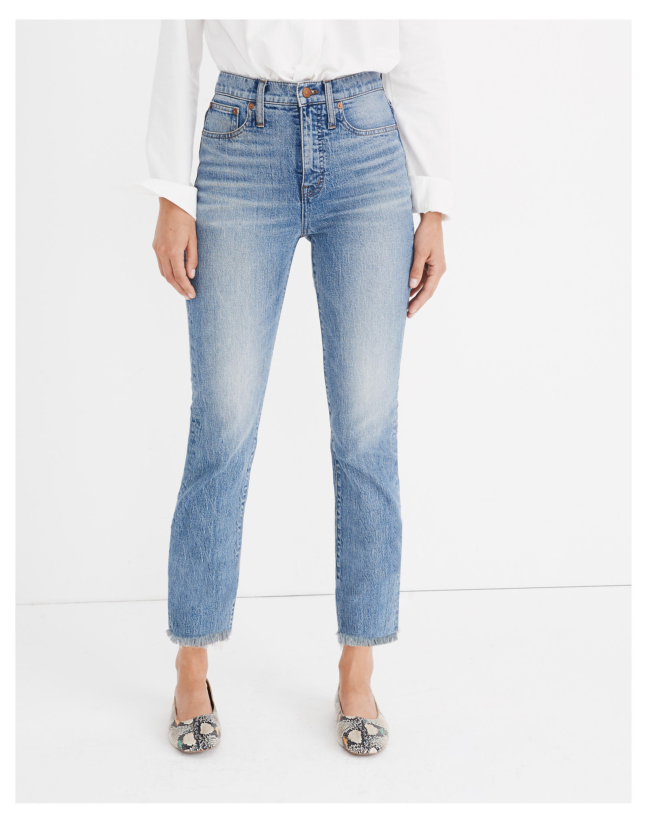 MADEWELL The Perfect Vintage Jean in Ainsworth Wash
