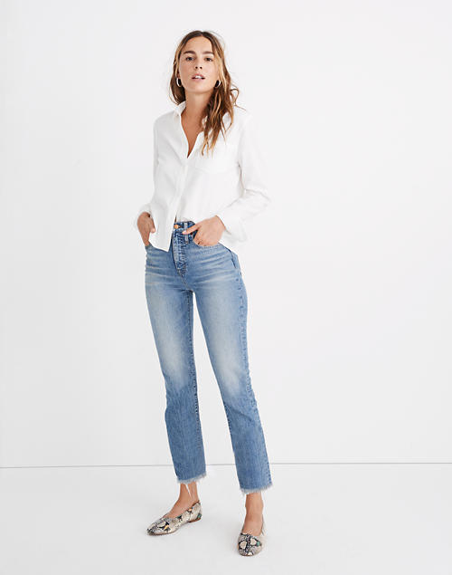 pain Inhibit Vacant Women's Perfect Vintage Jean in Ainsworth Wash | Madewell