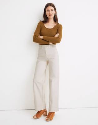 madewell slim emmett pants