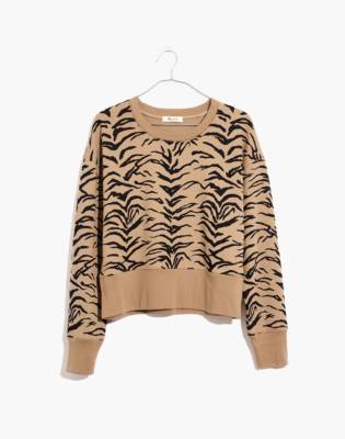 tiger stripe sweatshirt