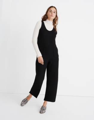 sweater under jumpsuit