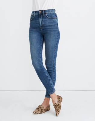 madewell 11 inch high rise skinny