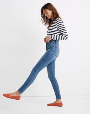 madewell high riser crop