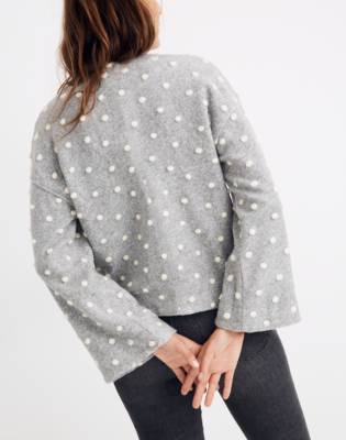 grey bobble cardigan
