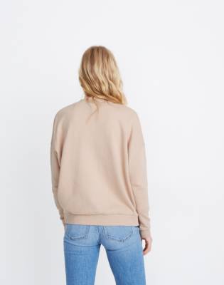 cream oversized sweatshirt