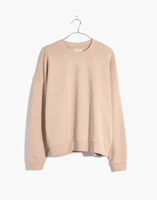 cream oversized sweatshirt