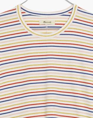 striped baby tee