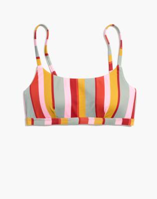 madewell second wave sport bikini top