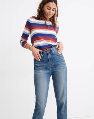 tall mom jeans