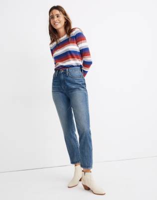 madewell the mom jean