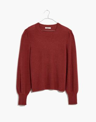 madewell red sweater