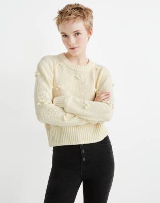 madewell white sweater