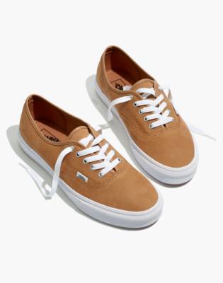 vans authentic camel