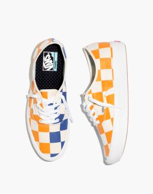 big checkerboard vans