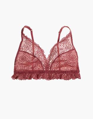 eyelet bralette