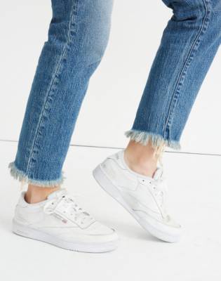reebok lace up sneakers
