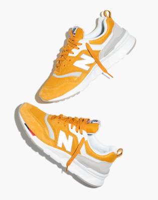 gold new balance sneakers