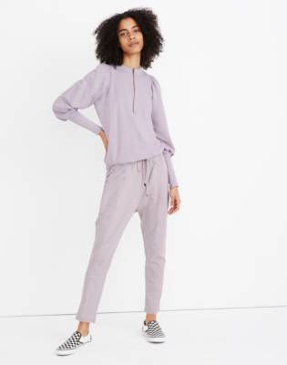 madewell terry trouser sweatpants