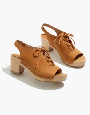 The Cecilia Lace-Up Clog