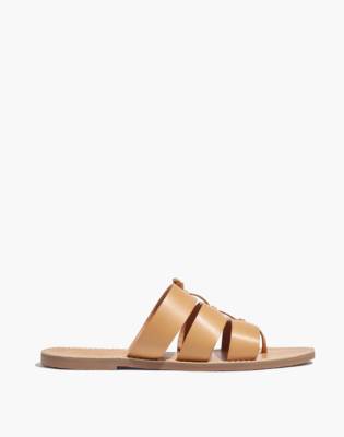 madewell knot slide sandal