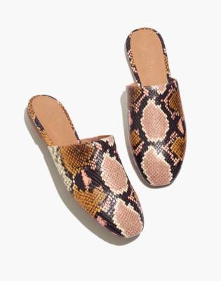 snake mules flat