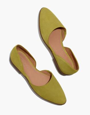 madewell suede flats