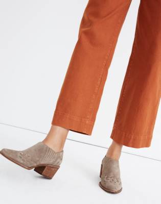 madewell suede booties