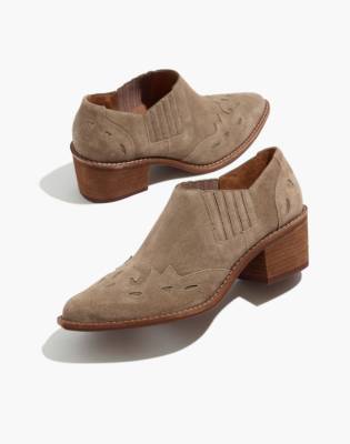 madewell suede booties